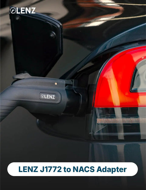 J1772 To NACS EV Charger Adapter For Tesla And NACS Vehicles Works With 2026 Hyundai Kia Rivian Toyota BZ Lexus RZ Lucid