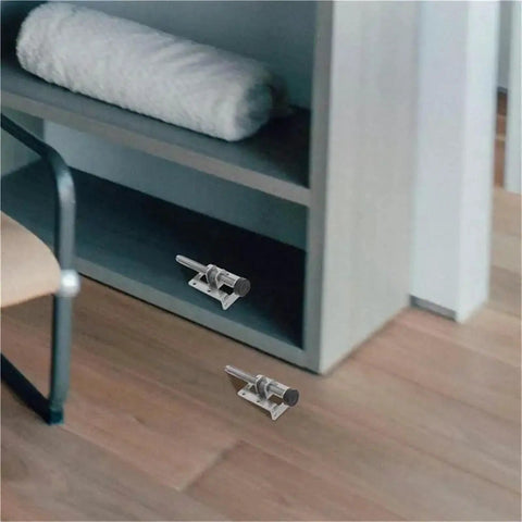 Adjustable Foot Pad Levelers For Tables Chairs Cabinets And Workbenches 10 Pack Threaded Height Adjustment with solid metal frame
