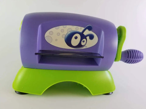 Cuttlekids Die Cutting Machine For Kids Lightweight Handheld Craft Tool With Suction Base Includes Two Fun Dies And Cutting Pads