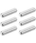 Close-up of 50 PCS 1.6Mm By 6Mm Stainless Steel Dowel Pins Kit For Shelves And Fasteners Silver Finish Durable Corrosion Resistant