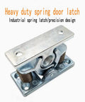 Beefy Double Roller Catch Heavy Duty Spring Loaded Latch Pin Push To Open Door Lock For Trailers RV Cabinets Sheds Zinc Alloy Durable