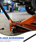 Beefy Floor Jack Handle Replacement for 3 Ton Horizontal Hydraulic Jacks in use car repair garage