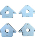 4 Piece Welding Magnetic Squares 4 And 3 Quarter Inch With 40 Lb Beast Grip Hands Free Tool Holding Power For Precision Angles