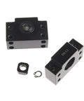 Fixed And Floating Ball Screw Set For SFU1605 With BK12 BF12 Bearing Blocks End Supports And Bearing Mounts For CNC Machine Parts