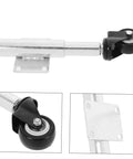 Heavy Duty Spring Loaded Gate Roller Caster For Smooth Sliding Fence Wheels Universal Support Units with solid iron and rubber.