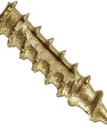 Bronze Coated Multipurpose Wood Screws With Torx Star Drive Flat Head For Decks And Treated Lumber