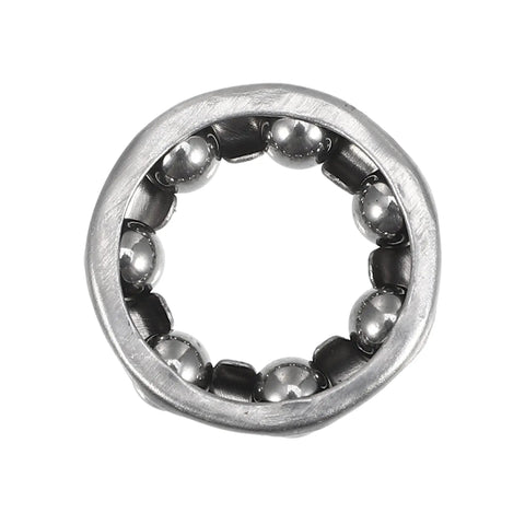 Seven Ball Bearing Cage Retainer For Bike Crank And Wheel Bearings, 20mm Outer Diameter, 13mm Inner Diameter, stainless steel