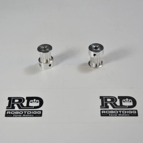10 Tooth T5 Timing Pulley With 5mm Bore For 15mm Wide T5 Timing Belt Aluminum Alloy Synchronous Pulley Pack Of Two