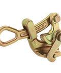 Haven's Grip Wire Rope Clamp 0.38 To 0.88 Inch, beefy heavy duty drop forged steel, heat treated, USA-made, rigging tool.