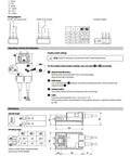 Wiring diagram and settings for Heavy Duty Damper Actuator Featuring Ten Nm Torque And IP54 Protection For HVAC Duct Control Systems.
