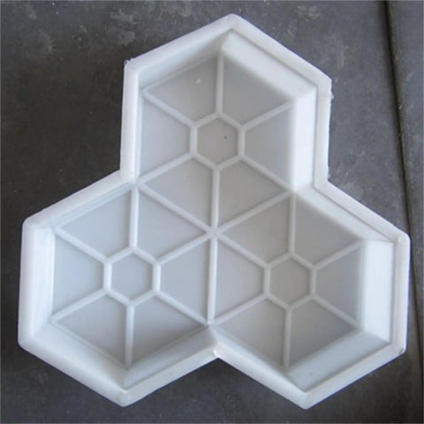 Leaf Pattern Concrete Paver Mold For Pathways And Patios Reusable Stone Garden Mold DIY Landscape Paving Tool For Easy No Fuss Patio Walkways And Decorative Squares For Outdoor Projects