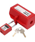 Solid as a Rock Electrical Plug Lockout Device for Industrial Tagout Safety Blocks 100 220V Plugs with 38 Millimeter Padlock Key