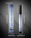 Two Pack Car Scratch Remover Pen Quick Fix For Scratches And Paint Damage Weatherproof Finish product with measurements