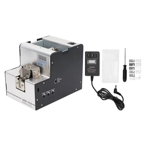 Heavy Duty Automatic Screw Feeder Machine with digital display and accessories for self tapping screw arrangement.