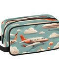 Cartoon Airplane Travel Toiletry Bag For Men With Hanging Kit Dope Travel Gear Waterproof Shaving And Wash Bag Lightweight Durable Organizer Large