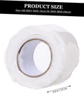 Roll of 4 Pack Waterproof Patch Seal Tape Rubberized Duct Tape Heavy Duty Repair For Home Leaks And Water Sealing Weather Resistant Flexible Tape