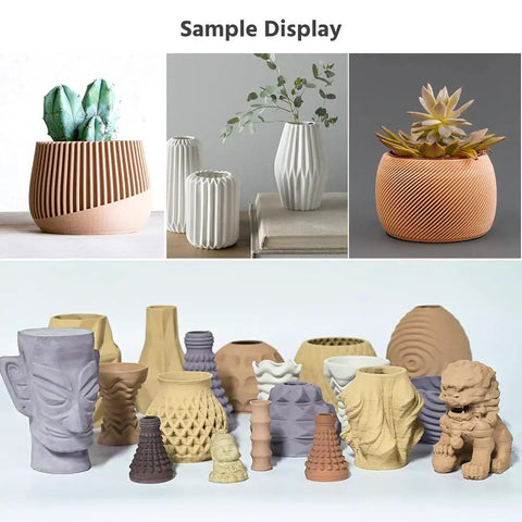 Hella Compact Foldable Ceramic 3D Printer For Clay And Liquid Deposition Molding 250Mm Build Area Dead Simple Setup For Weekend Warriors And Ceramics Artists
