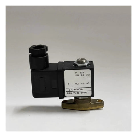 Electric Solenoid Valve Spare Part For Screw Compressors Industrial Air System Heavy Duty High Flow Control Easy Install Durable Solenoid Valve For Compressed Air Equipment Systems, black metal body with brass base
