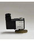 Electric Solenoid Valve Spare Part For Industrial Air Compressors Heavy Duty Pro Grade Flow Control For Screw Compressor Systems Durable Replacement Valve Easy Install Reliable Air System Performance black solenoid valve with brass base