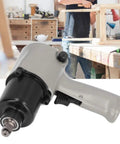 Heavy Duty Pneumatic Impact Wrench With 1/4 Inch Square Drive And Aluminum Casing Serving Up Beast Mode Torque From 34 To 410 Nm for auto service.