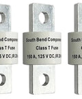 150 Amp Class T Fast Blow Fuse 5 Pack for DC Automotive RV Marine and Solar Power Systems UL Certified OEM Replacement