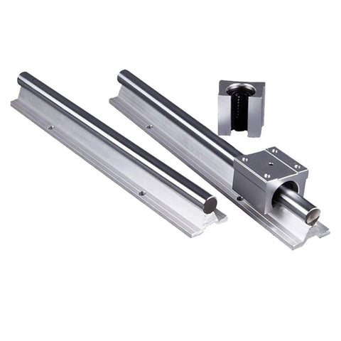 Pro Grade SBR20 Linear Rail Kit 1200 To 1800mm With 2 Sets Of 4 SBR20UU Blocks And 20mm Guide Rails For CNC Routers High Precision