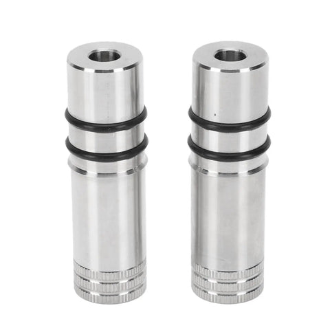 20mm Stainless Steel Bench Dogs Set with rubber connectors for MFT T Track workbenches precision positioning column pro-grade build
