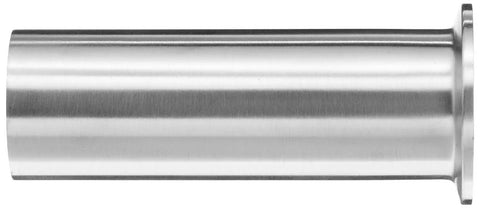Heavy Duty Stainless Steel 316L Sanitary Fitting and Tygon Hose Clamp Adapter for Linking Hoses and Tubes, One and a Half Inch