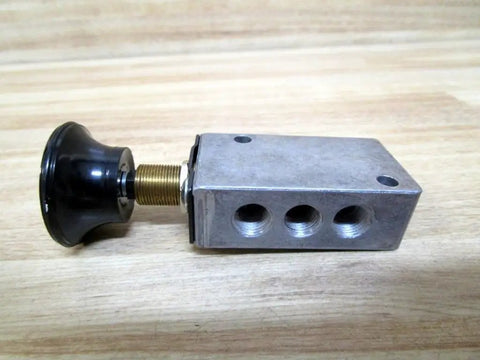 One Eighth Inch Inlet Two Position Mechanically Operated Valve With Four Way Control And Palm Actuator Built Rock Solid For Daily Grind Shop Tasks That Deliver Straight Results