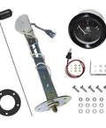 2 Inch 52mm Fuel Level Gauge Kit 12V With E One Half F Pointer Fuel Level Sensor Universal Float Sending Unit For Boats Cars Trucks RVs Motorcycles And Other Vehicle Marine Auto Accessories, gauge and sender with hardware