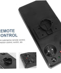 Black remote control for Remote Control Submarine Boat For Pool Fun, 6 Channel RC Sub With 360 Degree Spin, Static Dive To Depth.