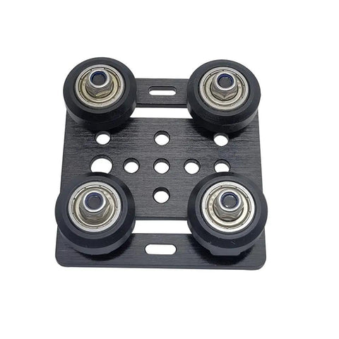 Assembled 20mm V Gantry Plate Kit With Wheels For 2020 Series V Slot Aluminum Profiles And Linear Rail Fits 3D Printers And CNC Machines