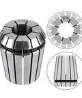 Pro Max Spring Collet Set ER16 With Heavy Duty Alloy Steel For Lathe Engraving Machine showing 9/16 size precision collet design.