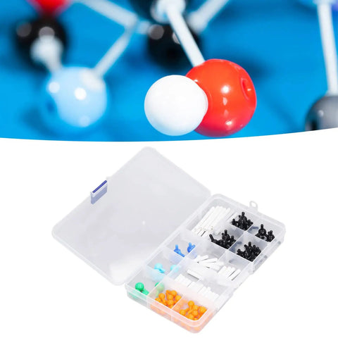 Molecular Model Kit For Chem Class, Dope 3D Colorful Models Of Tiny Molecules For Students And Teachers with atoms and case