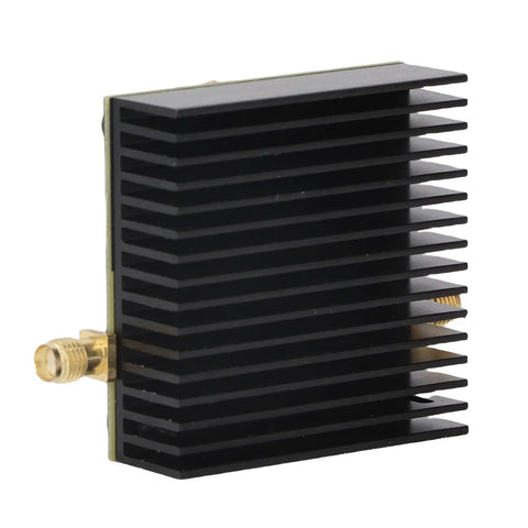 Side view of Rugged RF Power Amplifier Module For Ham Radio And Broadcasting 0.5-800MHz Coverage, 15W Output, 40 dB Gain