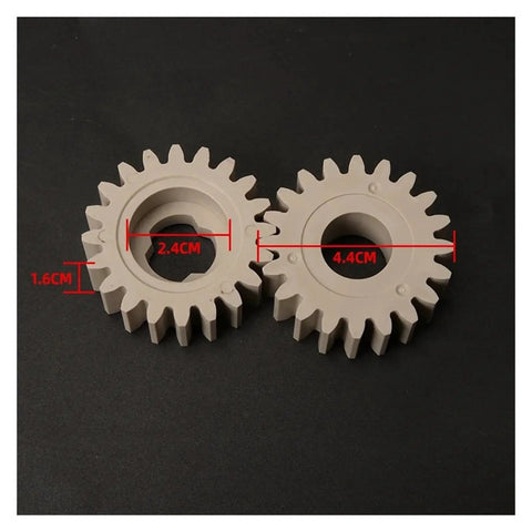 Pump Gears For Ice Cream Machine Extruder, Heavy Duty Pump Parts For Ice Cream Makers, Easy Install And Maintenance, High Temp Up To 105C, Replacement Components For Commercial And Home Use, 4.4cm gears