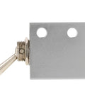 Side view of Three Way Two Port Pneumatic Toggle Valve With Hand Knob Control For Air Lines Easy To Install In Any System Mechanical Valve HL2301