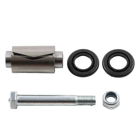 Badass Heavy Duty 8 Inch Industrial Caster Wheel components including bearings and bolts for easy installation.