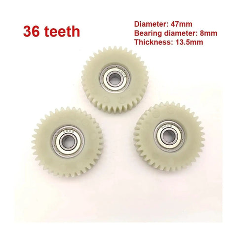 Boss Grade Planetary Gear System With 36T Nylon Gear Teeth And 8mm Bearings Durable Wheel Hub Gear Upgrade For Electric Bikes