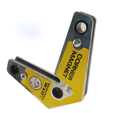 Heavy Duty Multi Angle Welding Fixer Holds 60, 90, 120 Degree Ferrite Magnets Securely For Line Scriber Alignment Marker Center Finder