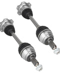 CV Axle Shaft Assembly Front Left And Right For Cadillac Escalade Chevy Silverado 1500 Tahoe Suburban GMC Sierra Yukon 2007-2020 4x4