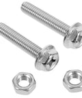 Stainless Steel Hex Socket Screw And Nut Set M6x30 With Flat Washer Included For Outdoor Use Multipurpose Fastener Kit