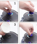 Steps to fill water tank of Electric Cleaning Mop Head For V7 V8 V10 V11 Cordless Vacuums Wet Dry Mop Attachment