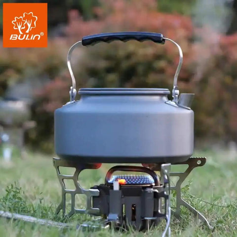 Two Point Two Liter Camping Kettle For Open Flame And Stove Fast Boil Water On The Go Lightweight Tea Pot with anti-scald handle