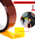High Temperature Polyimide Masking Tape With No Residue And No Mess, Withstand Up To 536 Degrees Fahrenheit in use
