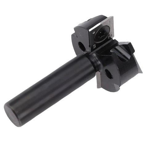 Professional Surfacing Bit With Solid Carbide Construction Built For Smooth Spoilboard Finishing In Woodworking Shops and Heavy Duty Router Projects That Keep Your Workshop Running Hot, close-up view