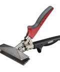 6-Inch Hand Seamer with drop forged jaws and hardened steel handles, 1-1/4 inch bending depth, side view for sheet metal work