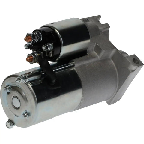 Beefed-Up Boat Starter SAEJ1171 PG260M Replacement Fits Mercruiser 3.0 Engines 1990-1998, OMC All 1984-1996, Volvo Penta 3.0 AQ BB 1973-1999, SDR0272 41012163 41012161 For Fast Starts And Rock Solid Reliability - Side View of 12V CW PG260M Unit