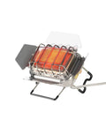 Sunflower X 2 In 1 Camping Heater And Stove For Outdoors High Heat Infrared 2.5kW 8530 BTU Windproof Portable Stainless Steel
