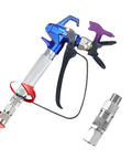 360 Degree Swivel Sprayer Joint For Airless Hoses Stainless Steel Heavy Duty 1 Quarter Inch Connector For Spray Gun Hose